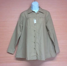 US Marine Corps Women's Long Sleeve Maternity Dress Uniform Shirt Size Medium
