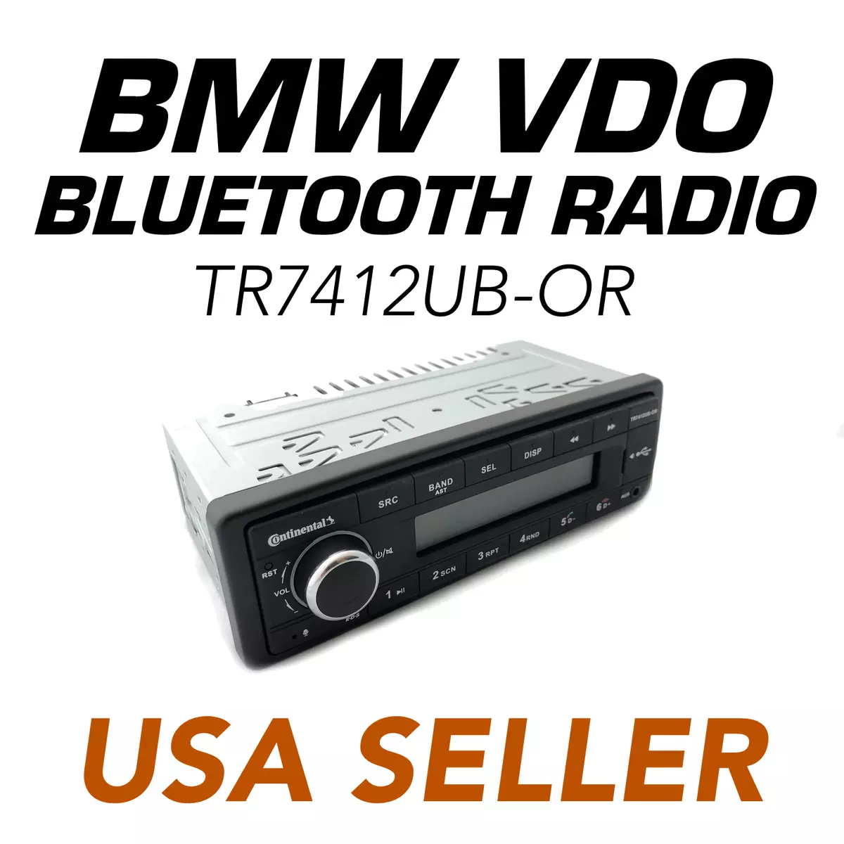 BMW VDO Bluetooth Radio TR7412UB-OR Free Shipping *USA SELLER* | eBay