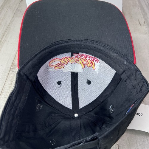 Sanders Racing Hat Cap Adjustable Red Flames - Picture 7 of 9