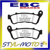 FA388 BeläGe Organisch Aramid Vorne EBC Honda CBF 600 Sa ABS 2008-2013