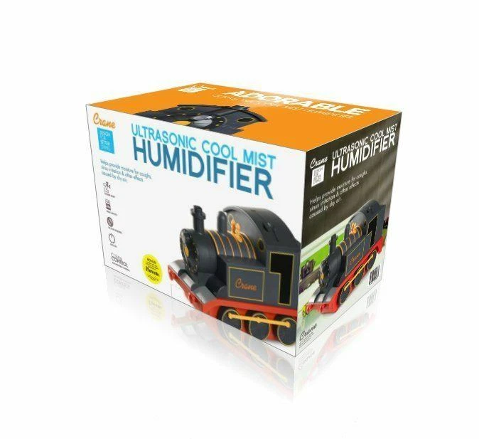 Humidificador sin filtro de grúa 1 galón ultrasónico humidificadores de niebla fría tren Foto 3 de 3