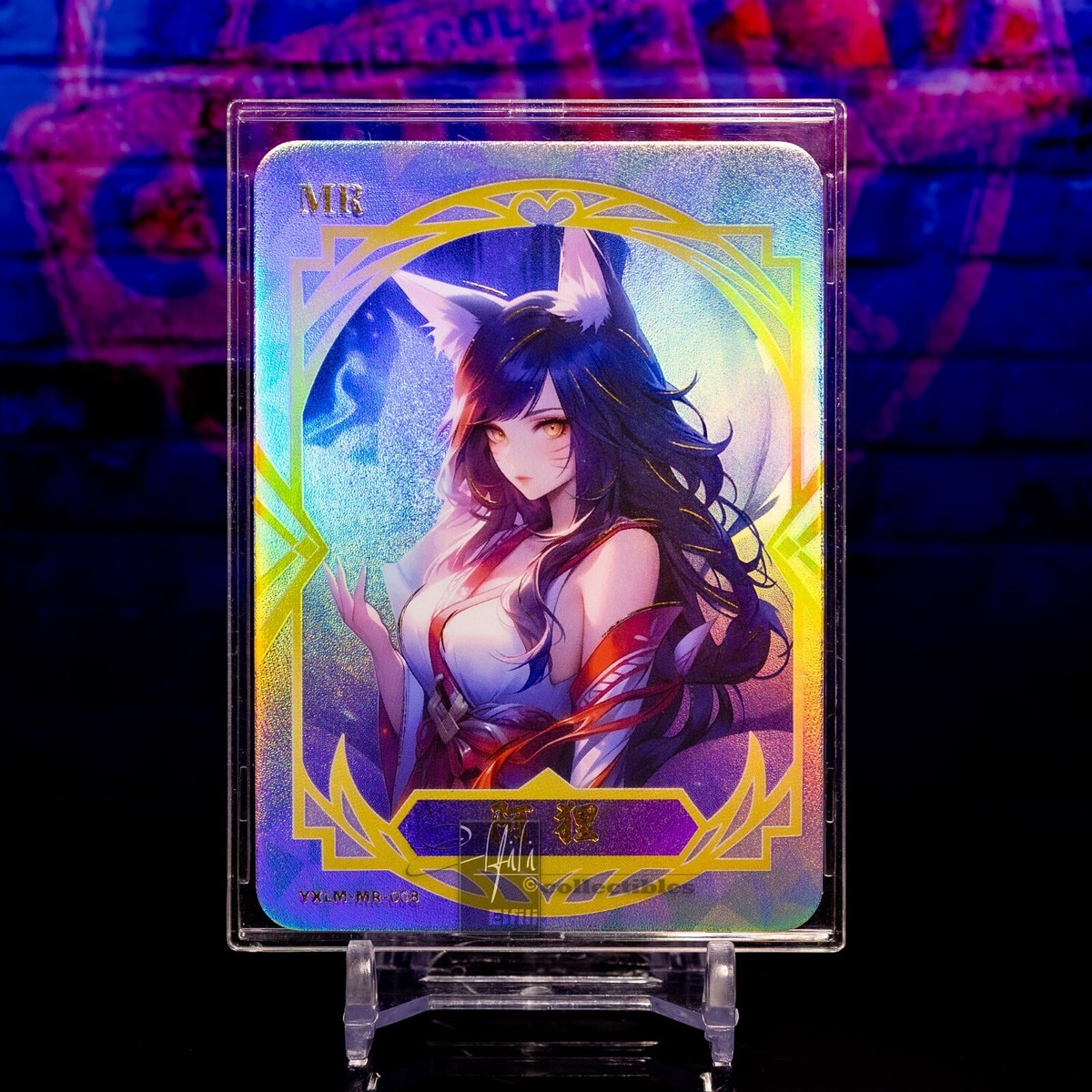 Ahri Trading Card League of Legends TP Premium Holo YXLM-MR-008 | eBay