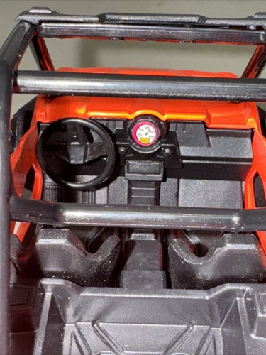 Excite Pullback Friction ATV 4 1:22 DieCast EXC88 Side By Side Orange - Picture 5 of 9