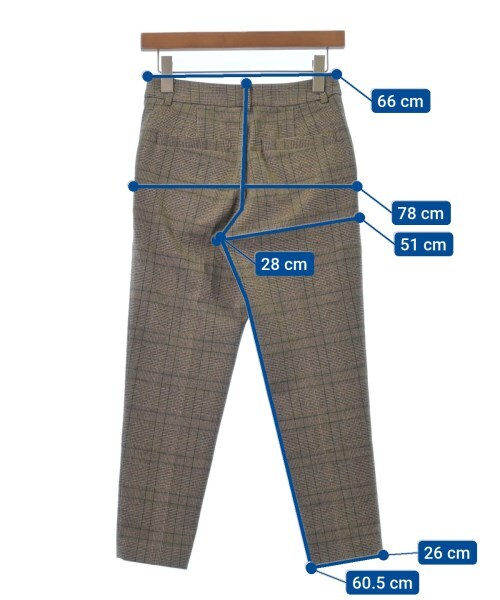 FRAMeWORK Pants (Other) BeigexBlackxGreen(Glen ch… - image 8