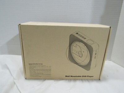 Portable CD/DVD Player with Bluetooth,Wall Mountable CD DVD Player HDMI Built-in