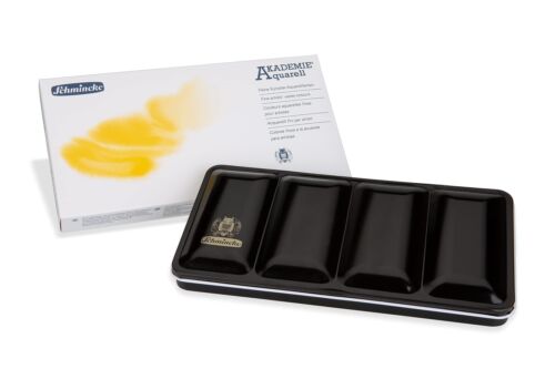 Schmincke - AKADEMIE Watercolor Paint Box, Full Assortment 24 x 1/1 Pans, 75 ... - Picture 2 of 7