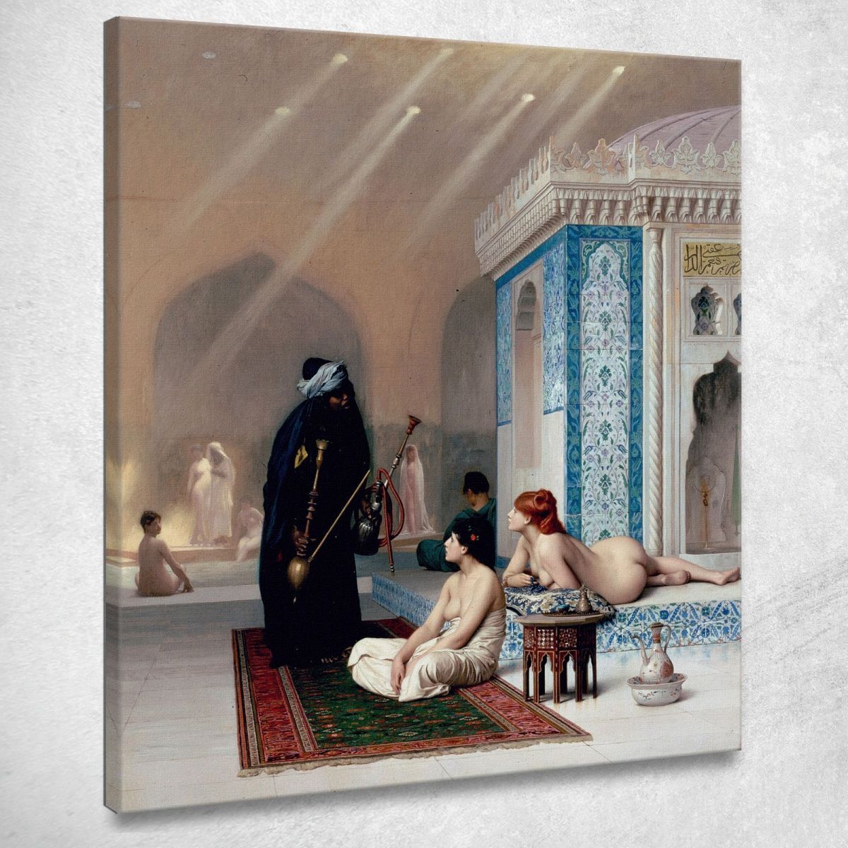 Piscina In Un Harem Jean-Léon Gérôme, jlg95 quadro stampa su tela