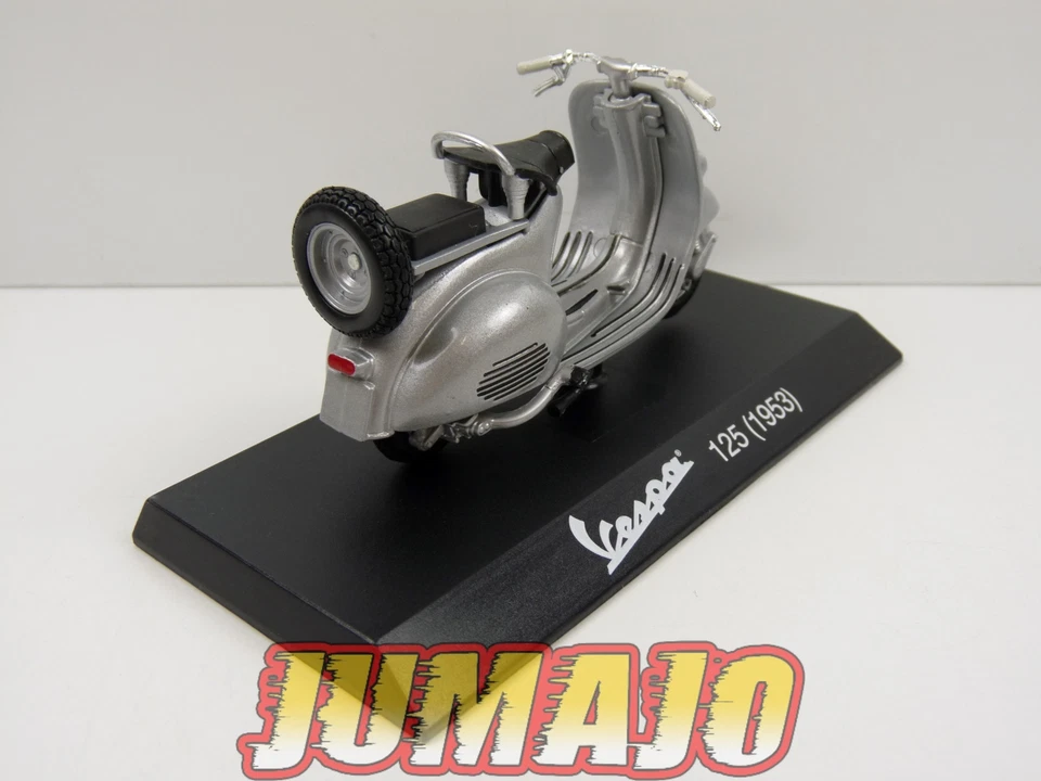 VES113b MOTO VESPA ITALIE Fassi Toys 1/18 : VESPA 125 1953 gris - Photo 3/4