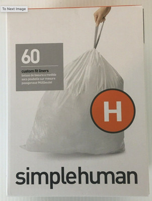 simplehuman trash bolsas h