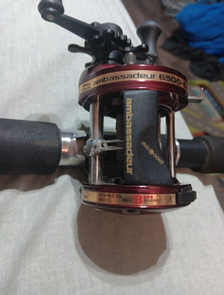 Combo de carrete y varilla vintage ABU GARCIA Foto 2 de 4