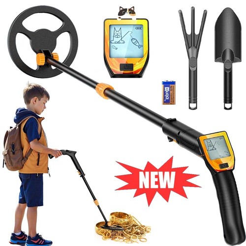 Metalldetektor Kinder Mit LCD Goldsucher Schatzsuche Goldmünzen Golddetektor TOP - Bild 6 von 17