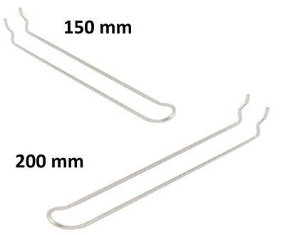 Lochwand Laden Display Haken passend für 25 mm Euroschlaufen Haken Produkt Aufhängen Klammer Brett