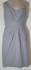 Sorella Vita Prom / Evening Women's Size 6 Dress Strapless Layers Gray #8372