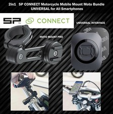 SP CONNECT 2in1 Motorcycle Mobile Mount Bundle UNIVERSAL for All Smartphones