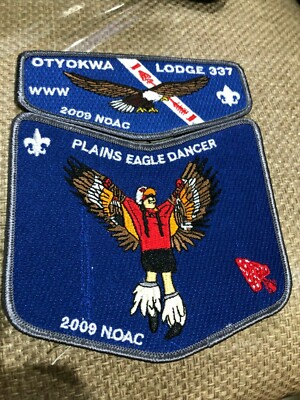 OA OTYOKWA LODGE 337 2009 NOAC PLAINS EAGLE DANCER TWO PIECE SET