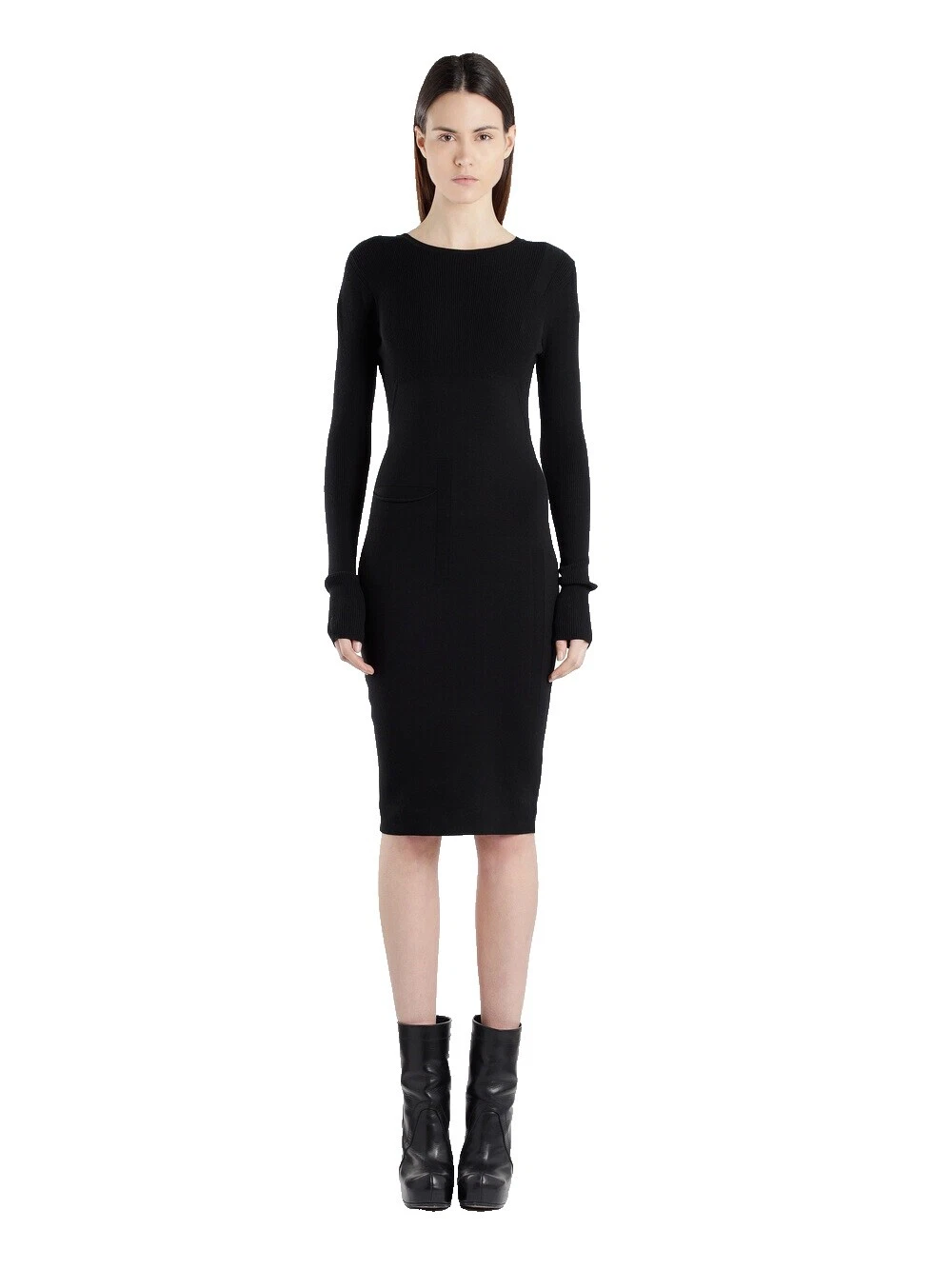Vestidos Rick Owens Preto