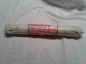 NEW 100 Ft Braided CLOTHESLINE Nylon and Fiberglass Reinforced Rope Multi Use