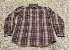 Men s Size Medium M Eddie Bauer Classic Fit Button Down Dress Shirt