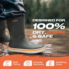 Rain Boot Lightweight Solid Rubber Boots for Men for sale