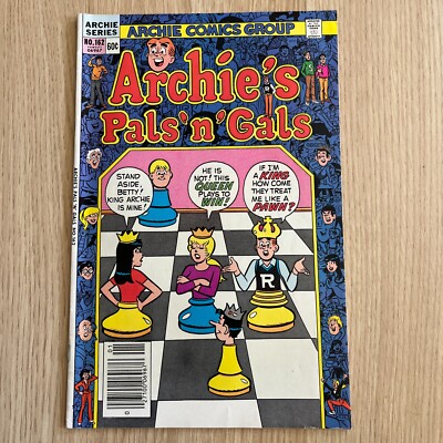 Archie's Pals 'n Gals #162 - Archie | January 1983 Chess Board Cover | eBay