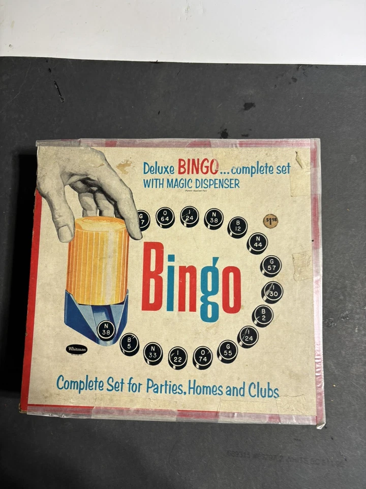 1960’s BINGO WITH MAGNETIC DIPENSER - Image 2 of 4