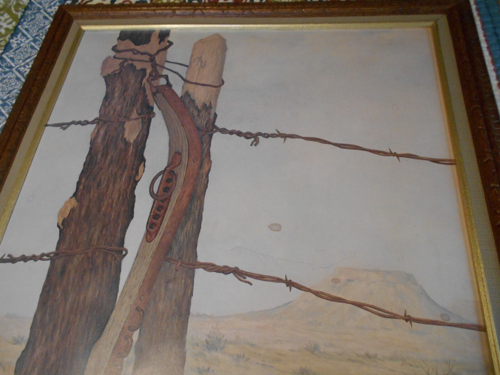 *LARRY HILBURN (19242017)* TEXAS/NEW MEXICO ARTIST RARE/OLD/LARGE