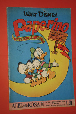 ALBI DELLA ROSA - THEN albi di MICKEY MOUSE - N°159 - mondadori disney year 1957 - home