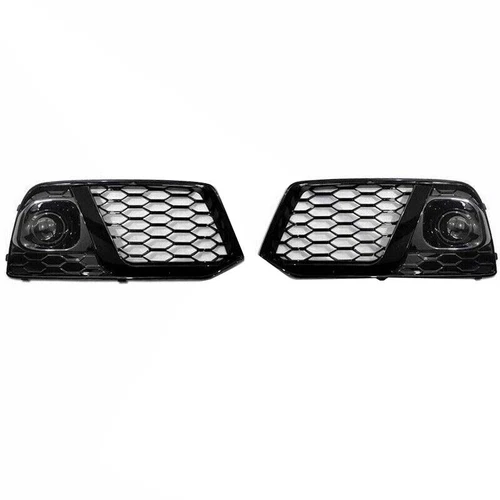 1Pair For 2018-2020 Audi Q5 Front Bumper Grille Fog Light Cover With ACC Refit - Picture 2 of 7
