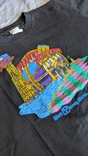 Vintage 90's Walt Disney World PLANET HOLLYWOOD Shirt Mickey Tee T Shirt Size XL