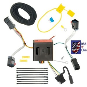 Trailer Hitch Wiring Tow Harness For Jeep Compass 2015 2016 2017 Old