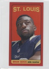 2012 Topps Chrome 1965 Design Red Border Refractor 41/75 Brian Quick #22 1s8