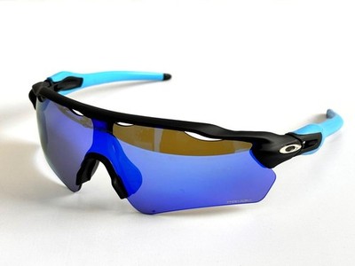 NEW Oakley Radar EV Patn Sunglasses Black Frame Polarization Lenses OO9208