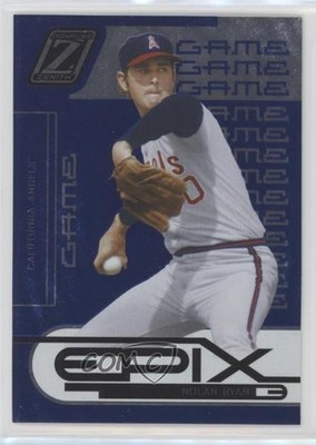 2005 Donruss Zenith Epix Blue Game 89/350 Nolan Ryan #E-24 HOF s1i