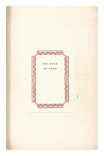 ANONIMO Il Libro Di Rut: Stampato Dalla Versione Autorizzata Della Sacra Bibbia