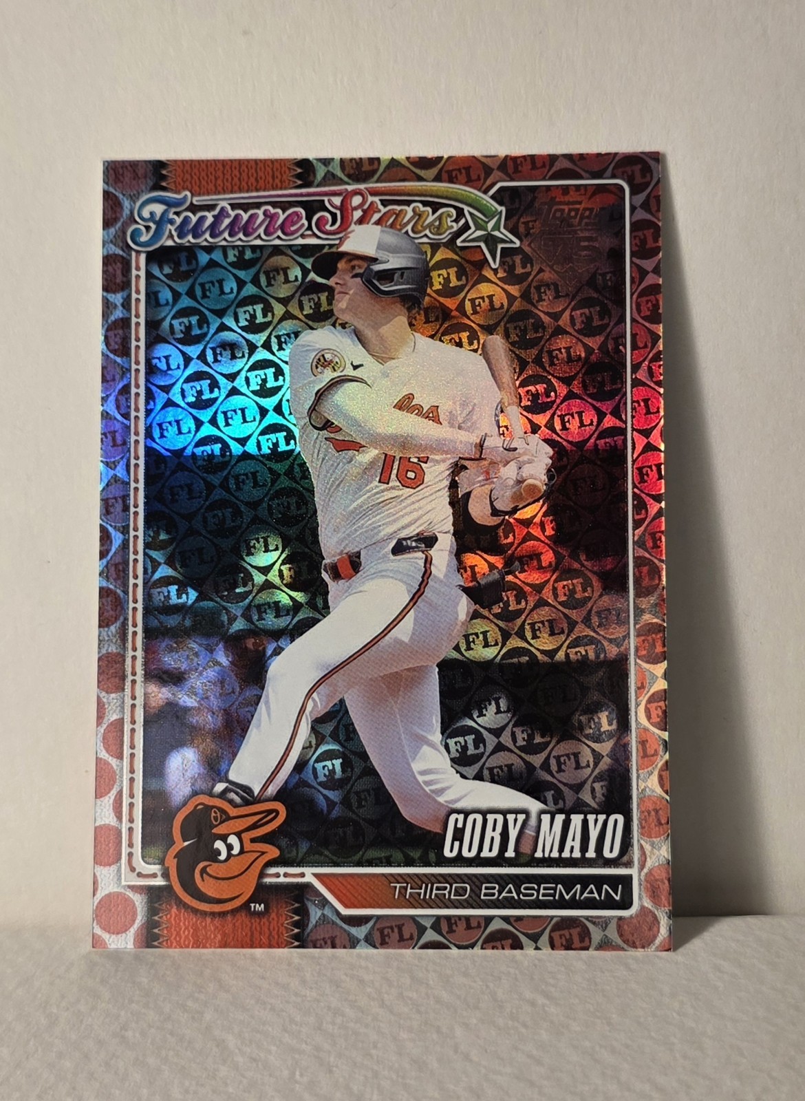 Coby Mayo Future Stars 1/1 2026 Topps Series 1 #72 Spring Training Orioles