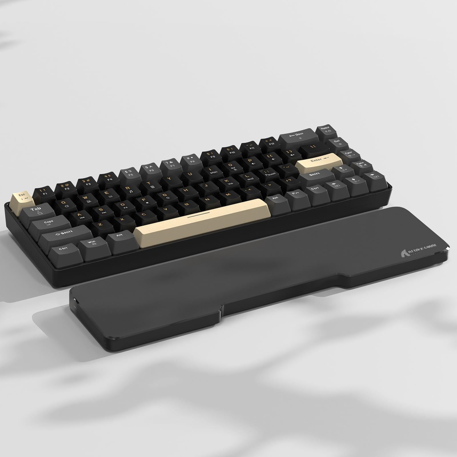 Repose-Poignet Acrylique CNC 68 Touches Translucide pour Clavier