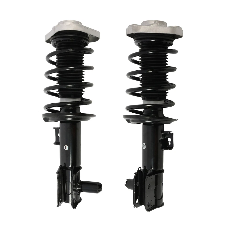 2X Front Shock Struts Assembly For Mercedes W212 W218 CLS63 E63 AMG 4Matic ADS Foto 2 de 4