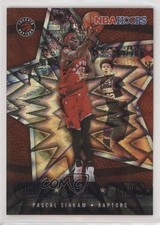 2020-21 Panini NBA Hoops Lights Camera Action Purple Explosion Pascal Siakam 5y7
