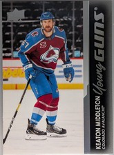 2021-22 Keaton Middleton Upper Deck Series 1 Young Guns #211 RC