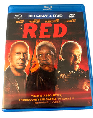 RED: Blu-Ray & DVD On One Disc! Ships Same Day With Tracking
