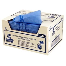 Chicopee Towel Blue With Blue Print, 1 Piece, 150 Per Pack, 1 Per Case