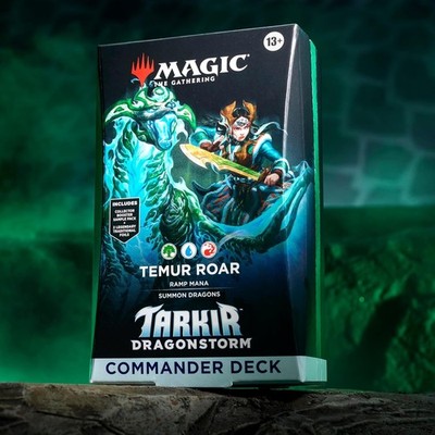 MAGIC THE GATHERING Tarkir: Dragonstorm Commander Deck Temur Roar