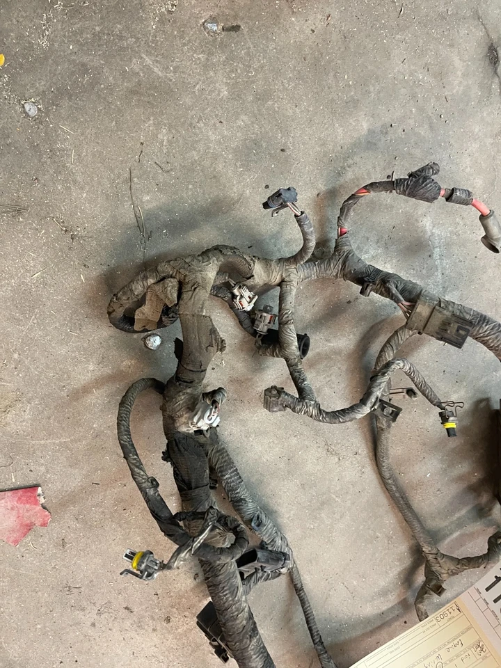 05 06 07 Arnés de cableado motor Ford F350 6,0 L Powerstroke 267b184634 ay11903 Foto 2 de 4