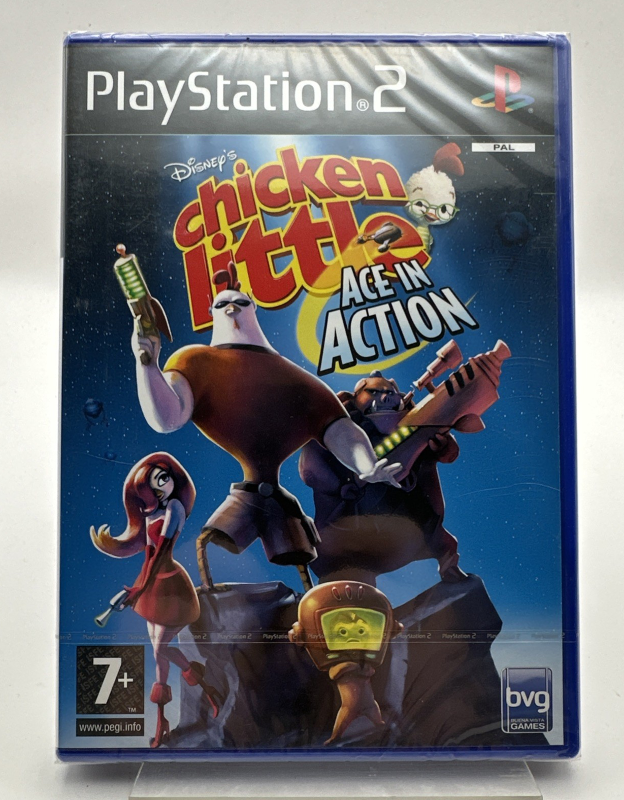 PS2 Disney’s Chicken Little: Ace In Action, New And Factory Sealed