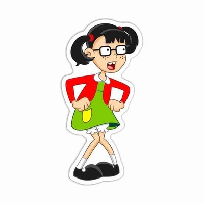 Chilindrina, El Chavo del Ocho, Sticker, Peel N' Stick, Different Sizes
