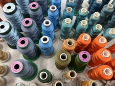 HUGE Mixed Lot - Used Embroidery Thread Madei...