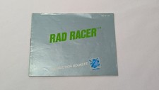Vintage 1987 Rad Racer Authentic NES Nintendo Manual Instruction Booklet