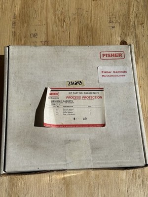FISHER RGASKETX072 GASKET SET, MAX.300F - TYPE E 6  New