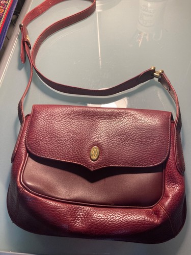 Cartier crossbody vintage leather