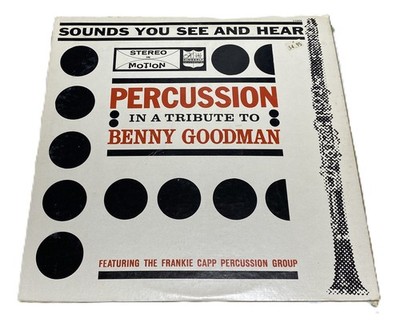 The Frankie Capp Percussion Group In A Tribute To Benny Goodman LP 11004 VG+/W